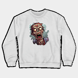 Zombie Halloween Crewneck Sweatshirt